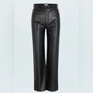 Pistols - CASSIE SUPER HIGH RISE STRAIGHT PANT - ONYX NWT